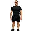 FIGHT-FIT - Fitness Shorts / Schwarz