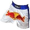 FIGHTERS - Muay Thai Shorts / Bulls / Weiss-Blau / XL