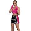FIGHTERS - Thaibox Shorts / Elite Muay Thai / Schwarz-Pink