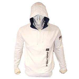 FIGHTERS - Hoody / Striker / Weiss / Large