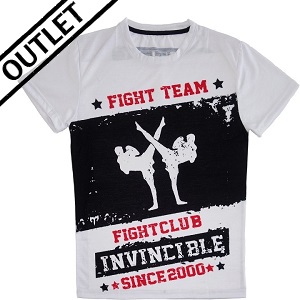 FIGHTERS - T-Shirt / Fight Team Invincible / Weiss / Small