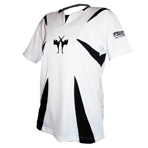 FIGHTERS - Kick-Boxing Shirt / Competition / White / XXS