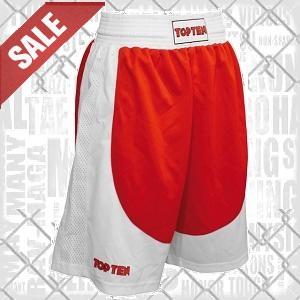 Top Ten - Men Boxing Short / Rot-Weiss / Medium