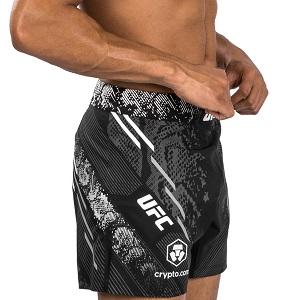 UFC Adrenaline by Venum Authentic Fight Night Men's Fight Short / Short Fit / Schwarz / Large