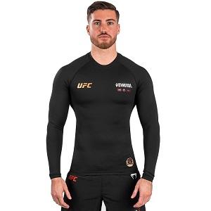 UFC Adrenaline by Venum Authentic Fight Nigh Rashguard / Manches longues / Noir / Large